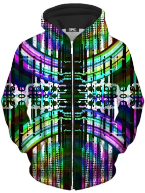 Astral Gate Unisex Zip-Up Hoodie