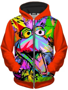 Bigbird Unisex Zip-Up Hoodie