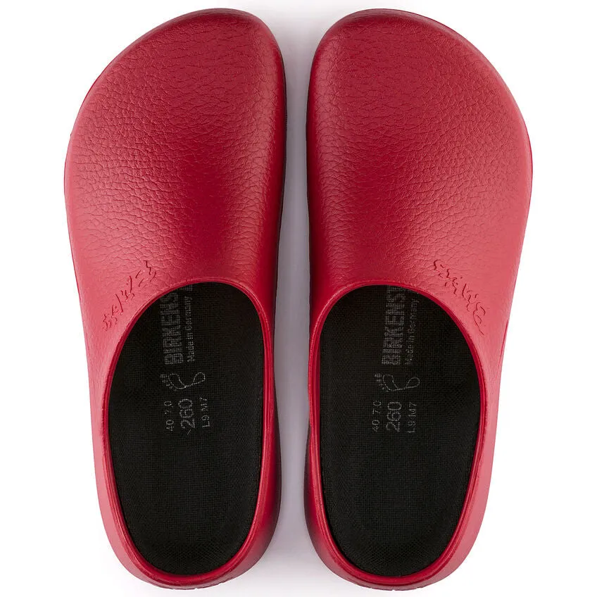 BIRKENSTOCK UNISEX Super-Birki Polyurethane (Red)