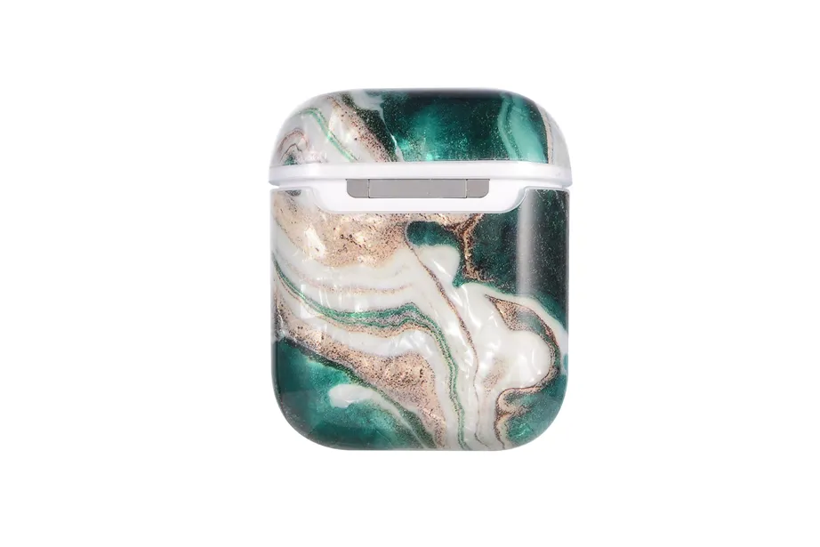 Emerald Green Marble AirPod Holder