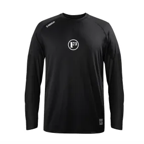 F3 Classic - MudGear Loose Fit Performance Shirt VX - Long Sleeve (Black)