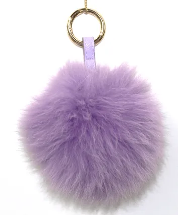 Fox Fur Key Chain