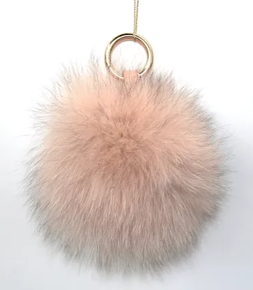 Fox Fur Key Chain