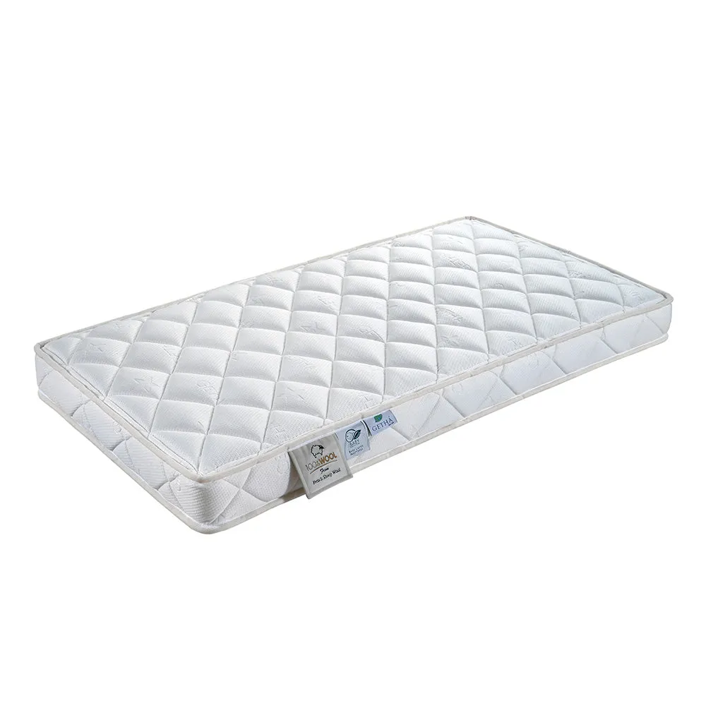 Getha Baby Mattress 100% Natural Latex with French Wool Padding