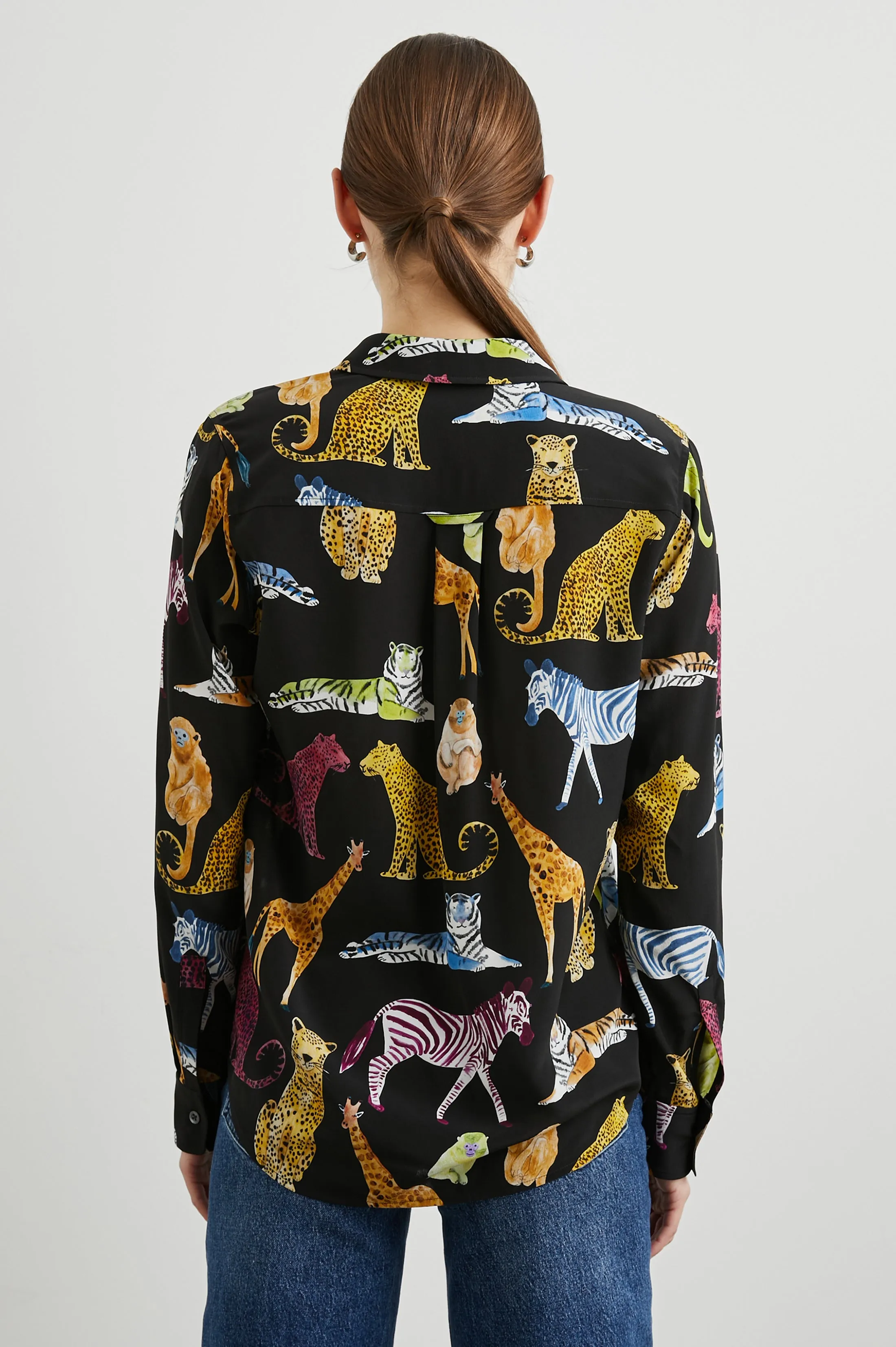 KATE SHIRT - ILLUSTRATED ANIMALS