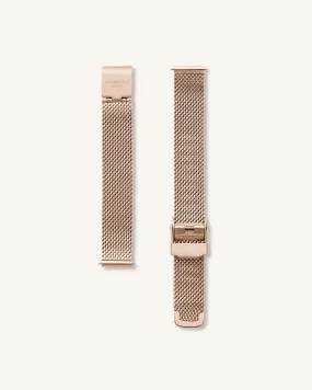 Mesh Rose gold Strap