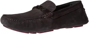 TED BAKER MEN'S CARLSUN 2 SLIP-ON LOAFER, DARK GREY SUEDE, 9 M US