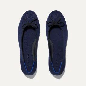 The Ballet Flat - Dark Navy